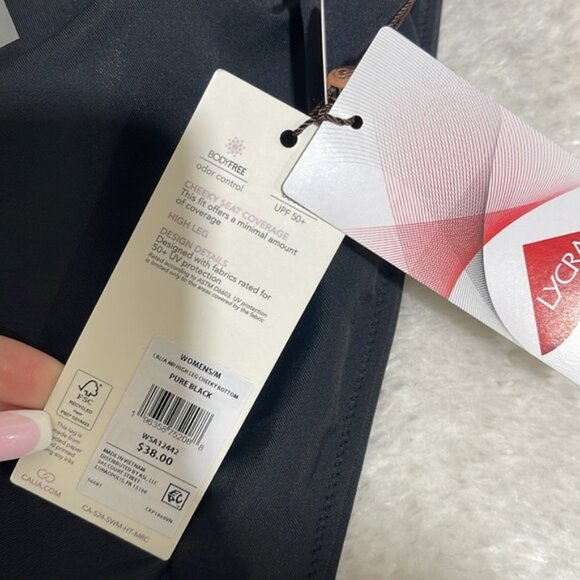 CALIA Women's Mid Rise Swim Bottoms - Picture 7 of 7